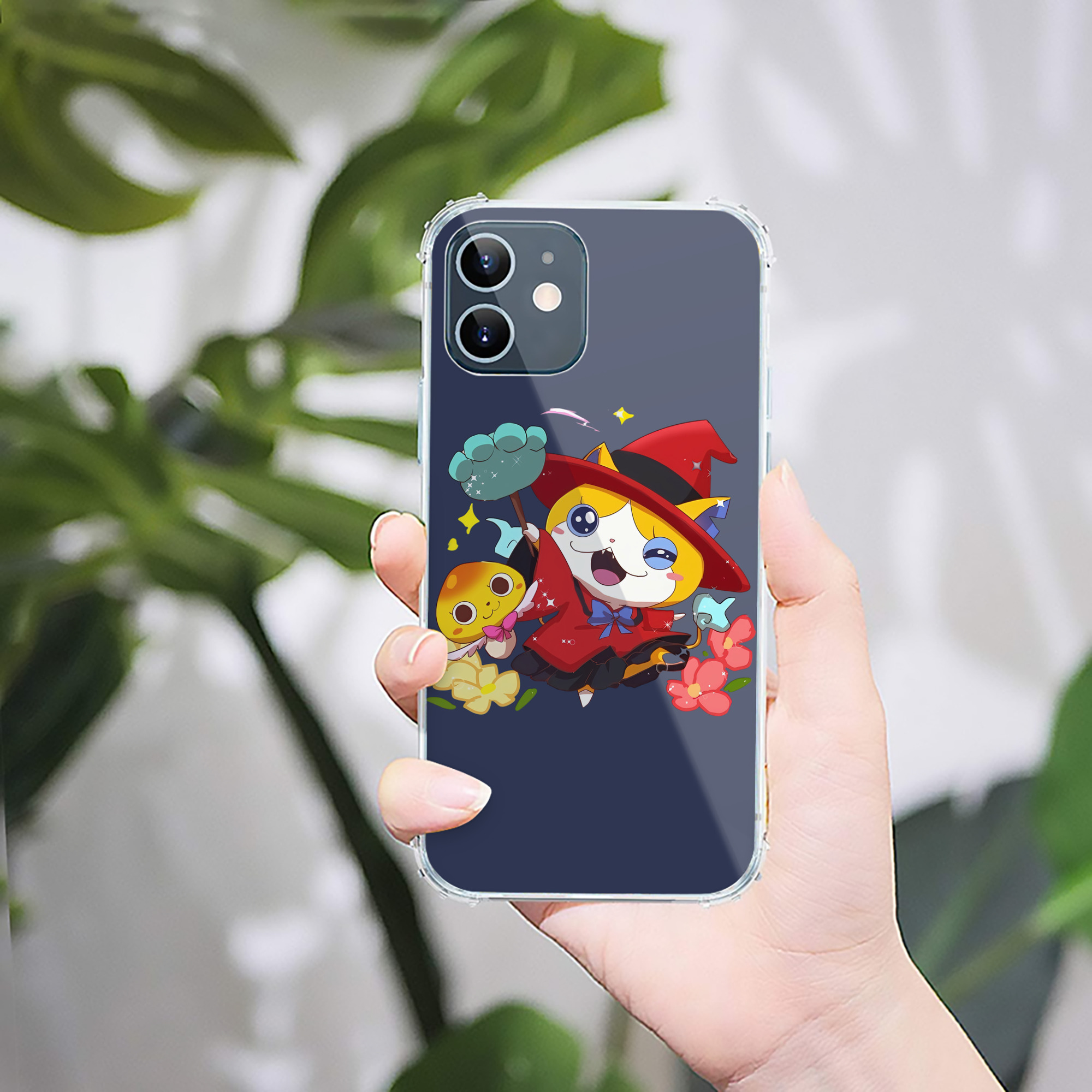 （画像用） 妖怪ウォッチ Yo-kai Watch 【iPhone 12シリーズ対応】透明スマホケース（クリアソフトケース）